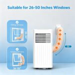 UofZc Climatiseur Portable avec télécommande et roulettes 12000BTU UofZc – Image 7