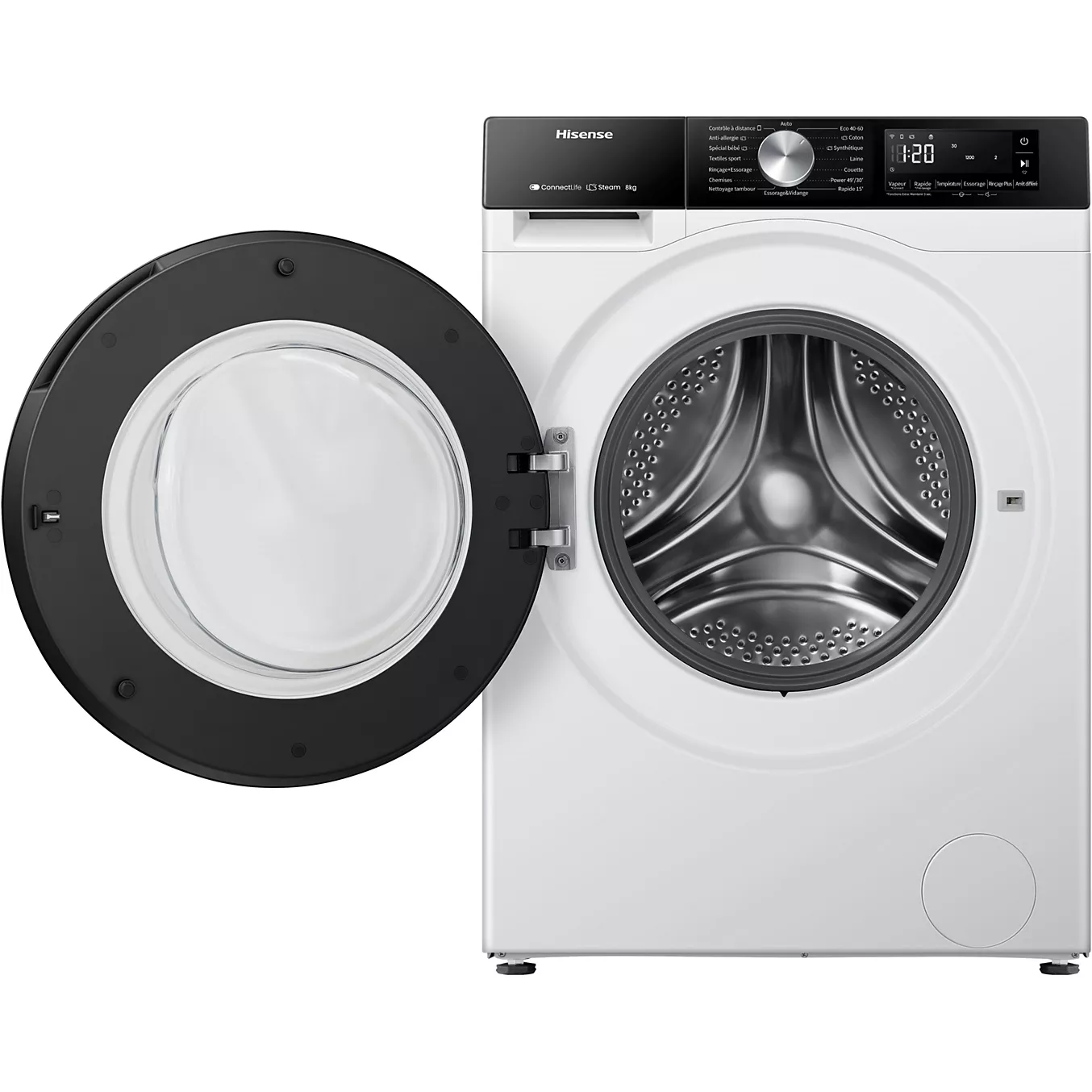 6901101830135_h_f_l_2 Lave linge hublot HISENSE WF3S8043BW3