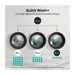 Lave linge hublot HISENSE WF3S9043BB3 – Image 3