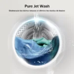 Lave linge hublot HISENSE WF10453SBWL – Image 9