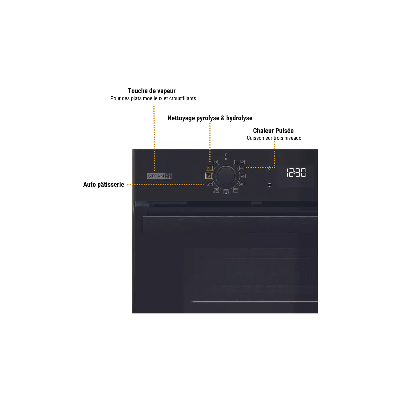 Four encastrable WHIRLPOOL OMSR58RU0B