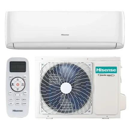 Climatisation mono split HISENSE Mural Easy Smart 6.3kW CA70BT2BG + CA70BT2BW PAC air/air Inverter Silencieuse