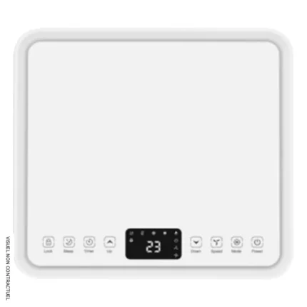 Climatiseur mobile réversible silencieux 2,6 kW CryoBreeze