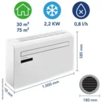 Climatiseur mural monobloc intelligent PAC-W 2200 S WiFi - TROTEC – Image 5