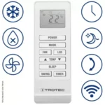 Climatiseur mural monobloc intelligent PAC-W 2200 S WiFi - TROTEC – Image 6